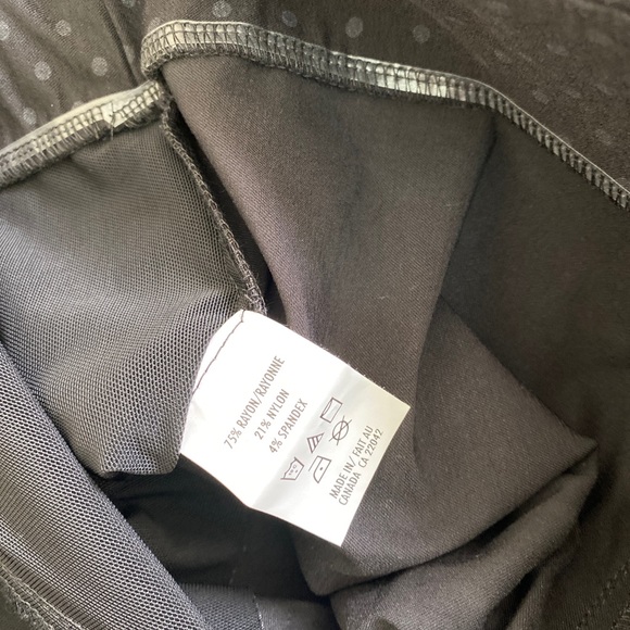 Margaret M Pull On Cropped Pants Petite Polka Dots - Picture 4 of 4